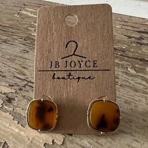 NEW! Tiger’s Eye/Gold Earrings - Pierced